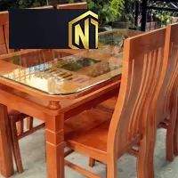 BÀN ĂN GỖ CHỮ NHẬT GIÁ TỐT LONG THÀNH